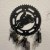 Motorrad Schlüsselbrett Nahaufnahme der Haken