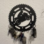Motorrad Schlüsselbrett Nahaufnahme der Haken