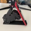 Motorrad Handyhalter linke Seite Handy in der Halterung