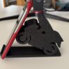 Motorrad Handyhalter rechte Seite Handy in der Halterung