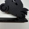 Motorrad Handyhalter seitlich im Carbonlook