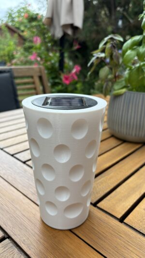 Dubbeglas Solarlampe