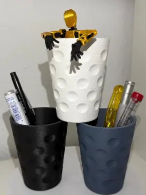 Dubbeglas Stiftebox & Utensilienhalter