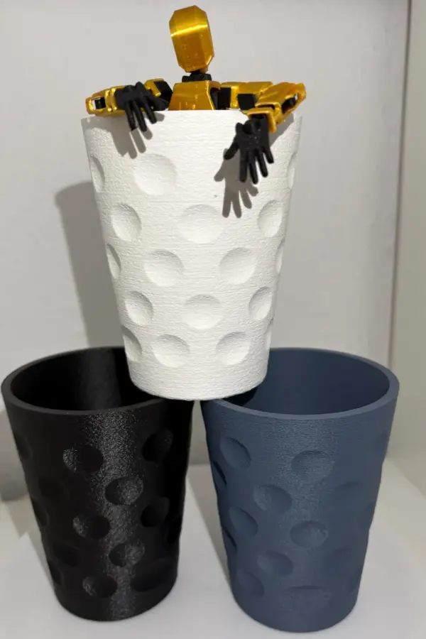 Dubbeglas Stiftebox & Utensilienhalter