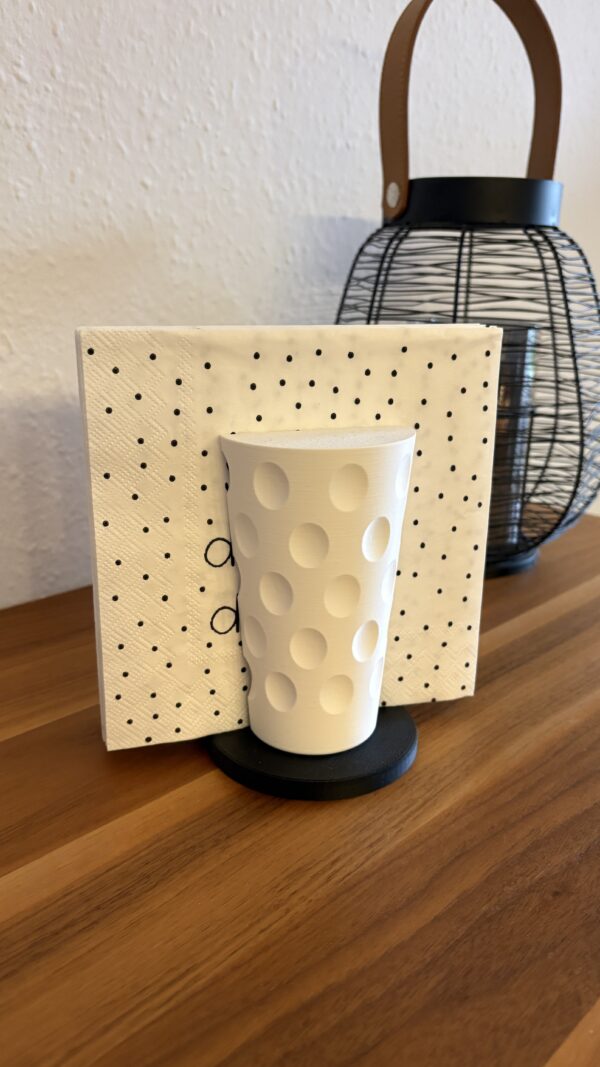 Dubbeglas Serviettenhalter 3D Druck Pfälzer Tischdeko