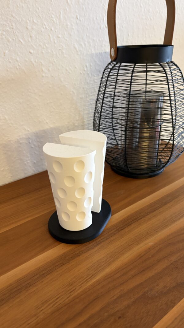 Dubbeglas Serviettenhalter 3D Druck Pfälzer Tischdeko ohne Servietten